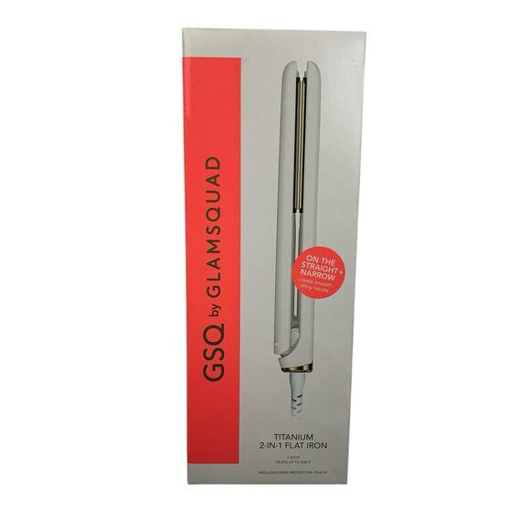 GSQ By Glamsquad, Titanium 2-IN-1 Flat Iron FREE SHIPPING New - Picture 2 of 16